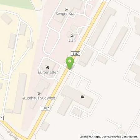 Standortübersicht der Tankstelle Total - Station in 04179 Leipzig