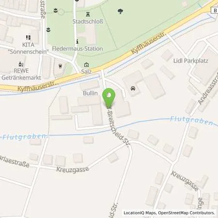 Standortübersicht der Tankstelle DB Tankstelle in 06567 Bad Frankenhausen