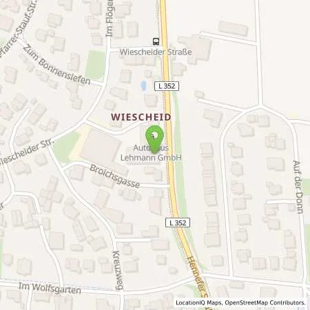 Standortübersicht der Tankstelle Nissan Autohaus Lehmann in 53819 Neunkirchen-Seelscheid