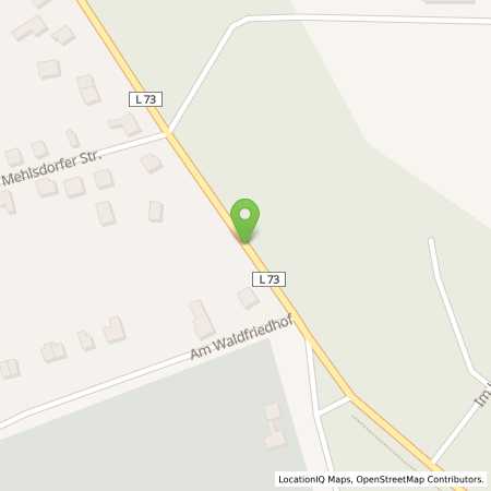 Standortübersicht der Autogas (LPG) Tankstelle: Sprint Tank in 14943, Luckenwalde