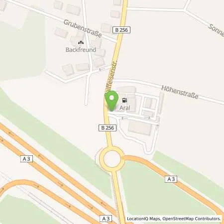 Standortübersicht der Tankstelle Shell-Station, Joachim Velten in 56594 Willroth