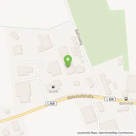 Standortübersicht der Tankstelle SCORE SB-Station in 26409 Carolinensiel