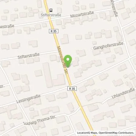 Standortübersicht der Tankstelle Spedition X. Hopp e. K. in 84069 Schierling