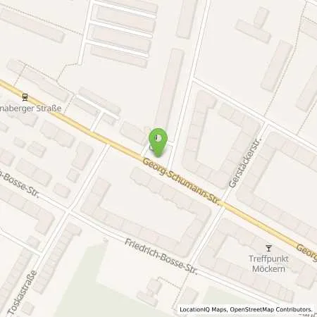 Standortübersicht der Tankstelle Q1-Tankstelle in 04159 Leipzig (Wahren)