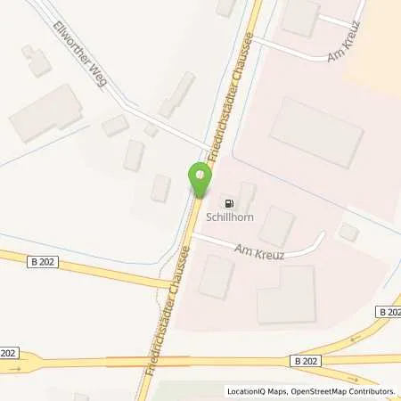 Standortübersicht der Tankstelle Tank- und Autohof Tönning in 25832 Tönning