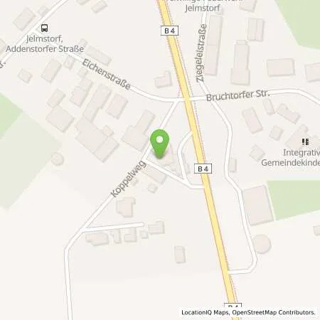 Standortübersicht der Tankstelle Tankstelle Jelmstorf GmbH in 29585 Jelmstorf