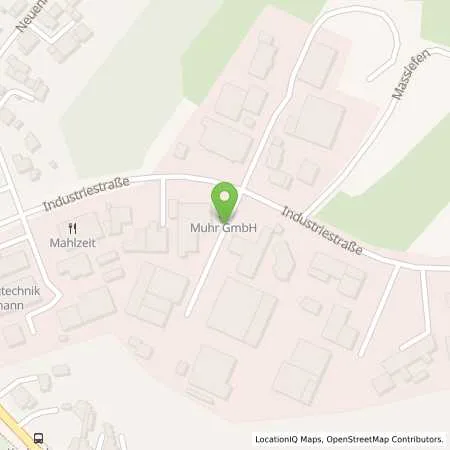 Standortübersicht der Tankstelle J. Muhr GmbH in 51399 Burscheid