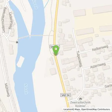 Standortübersicht der Tankstelle Ring Garage Lindner GmbH & Co. KG in 92507 Nabburg