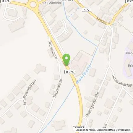 Standortübersicht der Tankstelle ZDV Rad GmbH Taunus Autogas in 56355 Nastätten