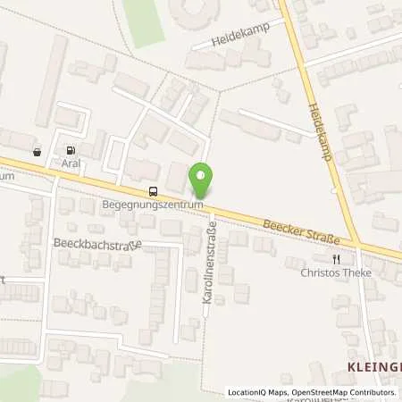 Standortübersicht der Tankstelle Aral-Tankstelle Rex in 41844 Wegberg