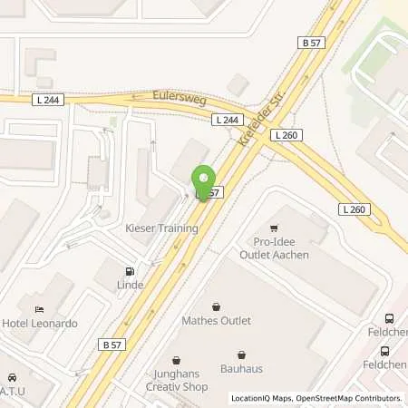 Standortübersicht der Tankstelle Gas & More Aachen (Linde) in 52070 Aachen