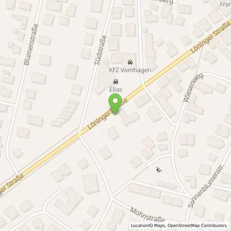 Standortübersicht der Tankstelle BFT Tankstelle in 49661 Cloppenburg