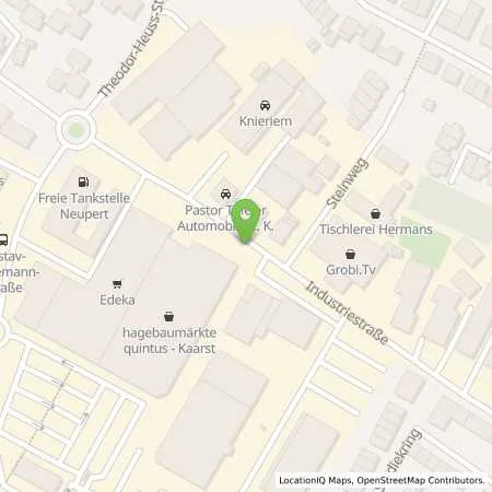 Standortübersicht der Tankstelle Freie Tankstelle Neupert in 41564 Kaarst