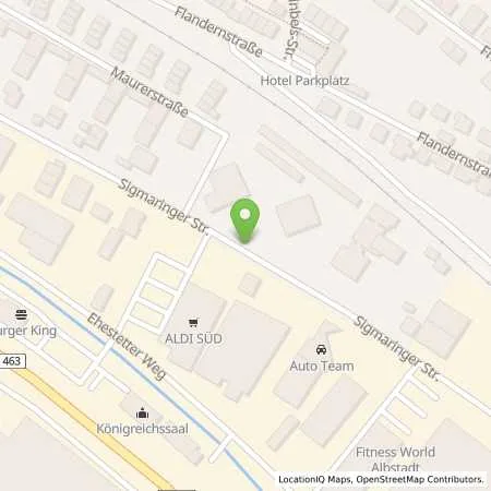 Standortübersicht der Tankstelle Auto Team / Chevrolet in 72458 Albstadt