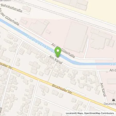 Standortübersicht der Tankstelle bft Tankstelle Lackus in 76689 Karlsdorf