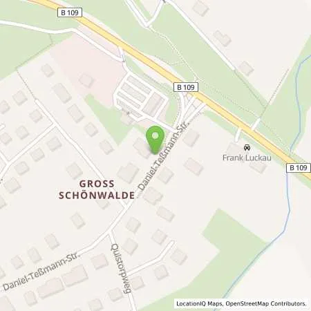 Standortübersicht der Tankstelle OIL! Tankstelle in 17491 Greifswald (Gross Schönwalde)