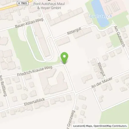 Standortübersicht der Tankstelle Ford-Autohaus Maul & Hoyer GmbH in 08527 Plauen-Neundorf