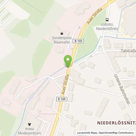 Standortübersicht der Tankstelle Autohaus Lößnitztal in 08294 Lößnitz