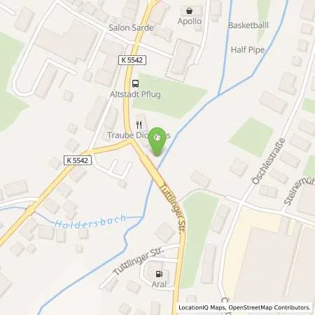 Standortübersicht der Tankstelle BFT - Heimburger Oel GmbH in 78628 Rottweil