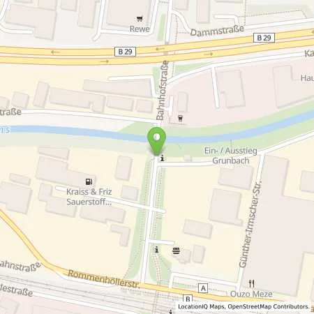 Standortübersicht der Tankstelle Kraiss & Friz Sauerstoffwerk in 73630 Remshalden