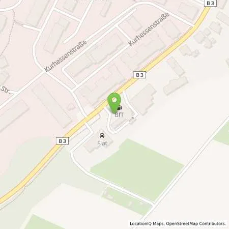 Standortübersicht der Tankstelle Honsel Tankstelle in 34346 Hann. Münden