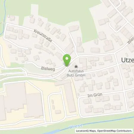 Standortübersicht der Tankstelle Autohaus Butz GmbH in 79694 Utzenfeld