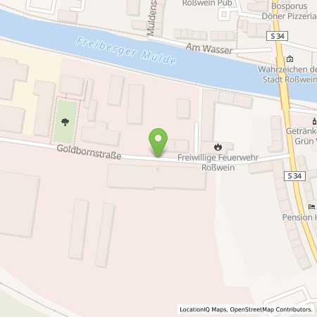 Standortübersicht der Autogas (LPG) Tankstelle: SBiTsolutions / Autoservice Beuchel in 04741, Roßwein