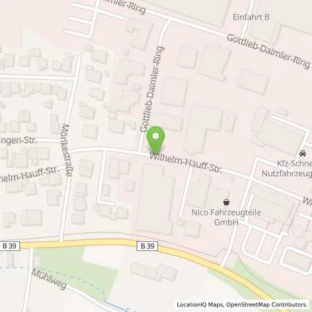 Standortübersicht der Tankstelle 24 - Total Autohof Bad Rappenau in 74906 Bad Rappenau