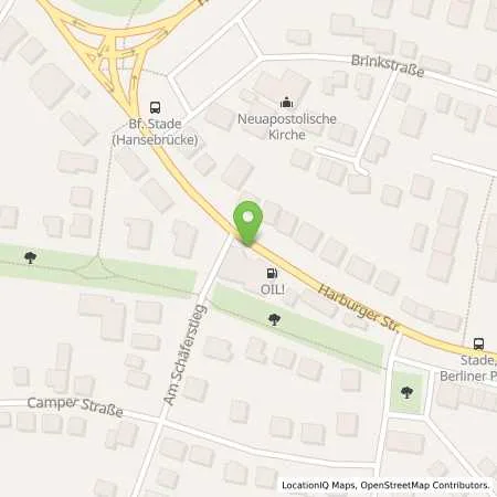 Standortübersicht der Tankstelle OIL-Tankstelle in 21680 Stade