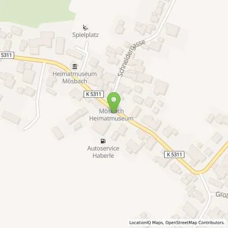 Standortübersicht der Tankstelle Reifen Service Haberle in 77855 Achern