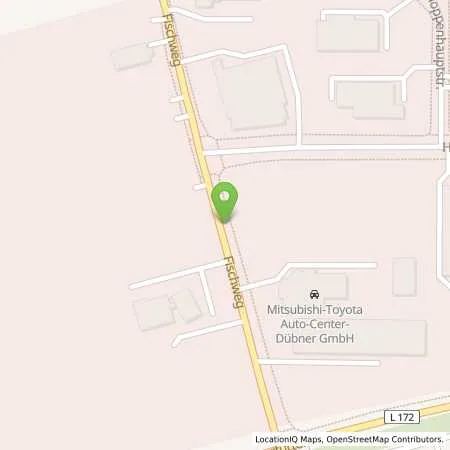 Standortübersicht der Tankstelle Dübner Motors in 06217 Merseburg