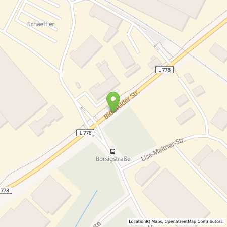 Standortübersicht der Autogas (LPG) Tankstelle: Die Werkstatt Steinhagen in 33803, Steinhagen