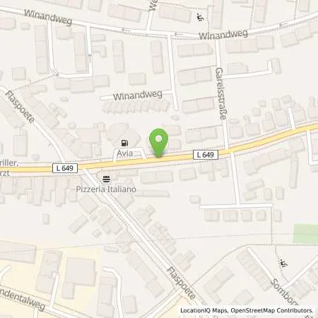 Standortübersicht der Tankstelle AVIA-Station Rolf Buchallik und Bosch-Dienst in 44388 Dortmund