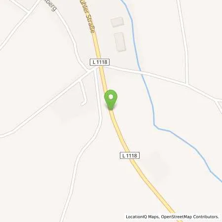 Standortübersicht der Tankstelle KFZ-Service Groß GmbH in 98574 Schmalkalden