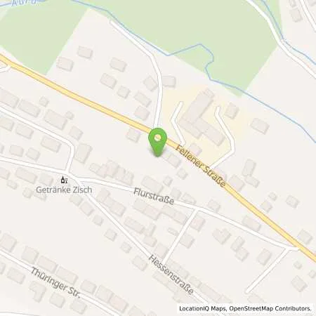 Standortübersicht der Tankstelle Gebr. Brenner GmbH in 97775 Burgsinn