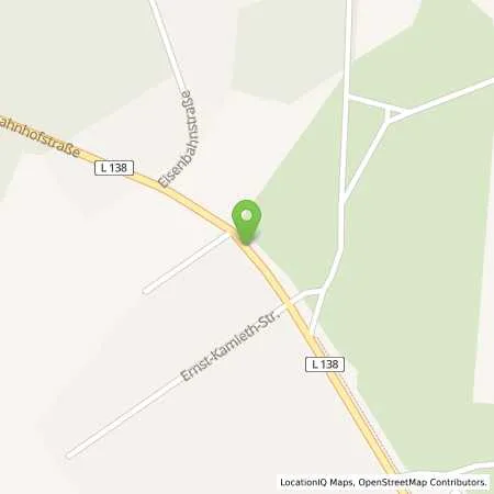 Standortübersicht der Tankstelle Autohaus Burkhardt in 06749 Bitterfeld