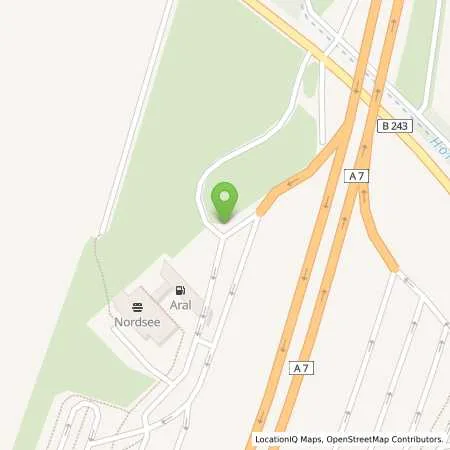 Standortübersicht der Tankstelle BAB-Tankstelle Harz West (Aral) in 38723 Seesen