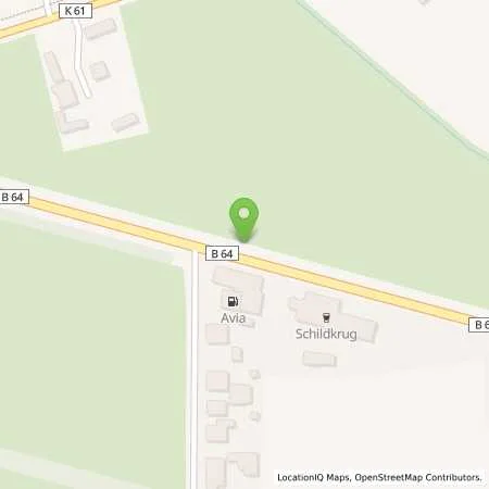 Standortübersicht der Tankstelle AVIA Station Fingerhut in 33129 Delbrück