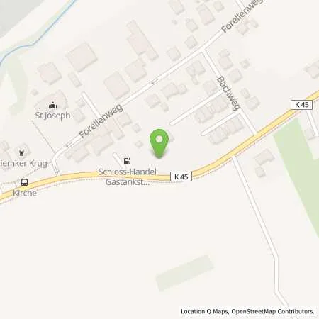 Standortübersicht der Tankstelle Schloss-Handel Gastankstelle in 33758 Schloss Holte