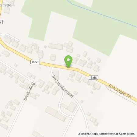 Standortübersicht der Tankstelle Autohaus Zeisberg in 32694 Dörentrup