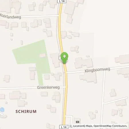 Standortübersicht der Tankstelle R. Hagen GmbH in 26605 Aurich