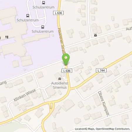 Standortübersicht der Tankstelle RCG Tankstelle Sinemus in 33181 Bad Wünnenberg