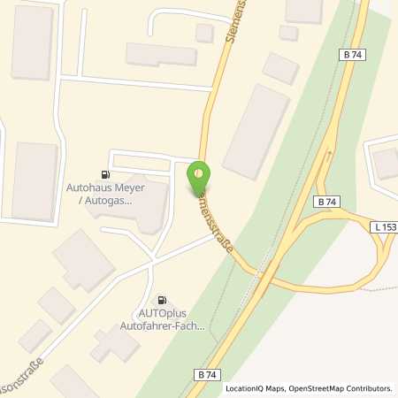 Standortübersicht der Autogas (LPG) Tankstelle: Autohaus Meyer in 27711, Osterholz-Scharmbeck