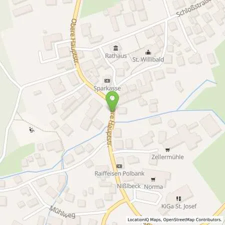 Standortübersicht der Tankstelle OMV Tankstelle Seitz Gbr in 92364 Deining