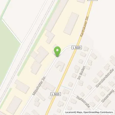 Standortübersicht der Tankstelle Autohaus Hilgenberg in 34587 Felsberg