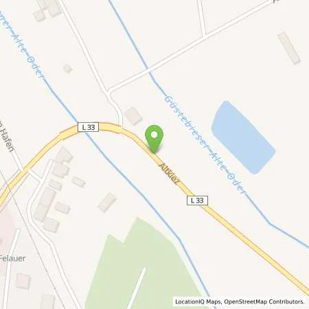 Standortübersicht der Tankstelle Autohaus Felauer in 16269 Wriezen