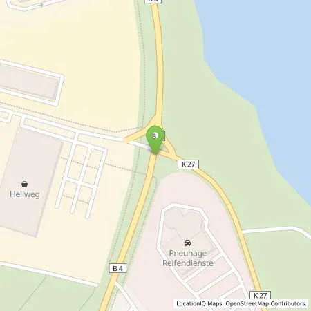 Standortübersicht der Tankstelle Autohaus Reisner GmbH in 99734 Nordhausen