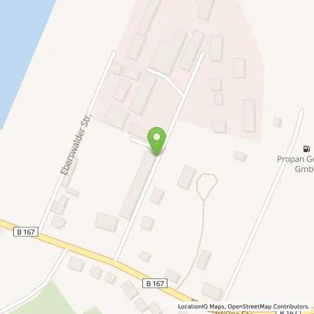 Standortübersicht der Tankstelle propan Geppert in 16259 Bad Freienwalde