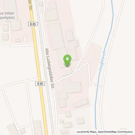 Standortübersicht der Tankstelle Autogas Kronach in 96317 Kronach