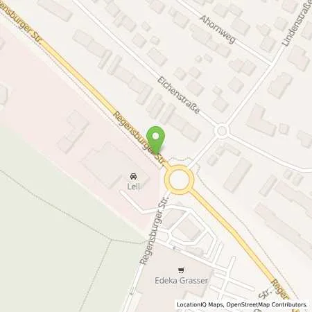 Standortübersicht der Tankstelle J.B.Lell Automobile GmbH in 93133 Burglengenfeld